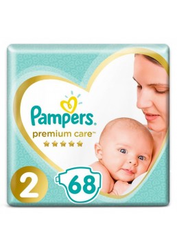Подгузники детские Pampers Premium Care, размер 2 (4–8 кг), 68 шт